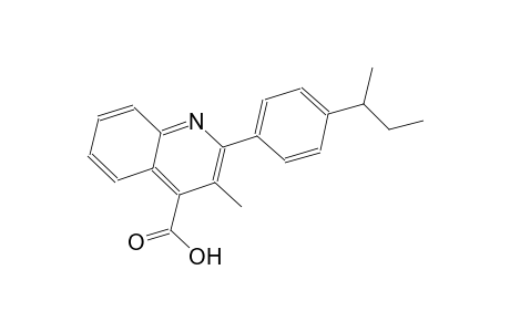 2-(4-sec-butylphenyl)-3-methyl-4-quinolinecarboxylic acid