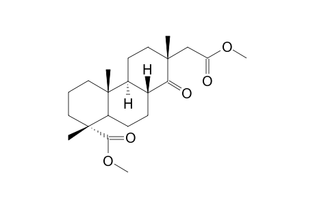 Methyl 16-(methoxycarbonyl)-androstane-14-oxo-18-isopimarate