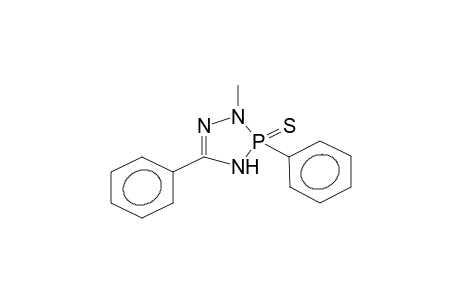2-METHYL-3,5-DIPHENYL-1,2,4,3-TRIAZAPHOSPHOLINE SULPHIDE
