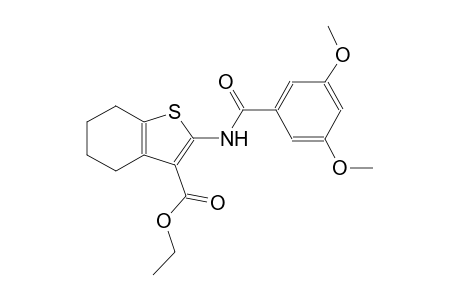 benzo[b]thiophene-3-carboxylic acid, 2-[(3,5-dimethoxybenzoyl)amino]-4,5,6,7-tetrahydro-, ethyl ester