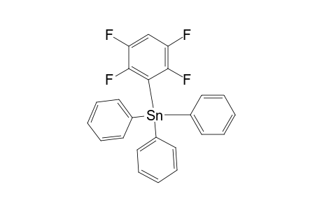 Stannane, triphenyl(2,3,5,6-tetrafluorophenyl)-