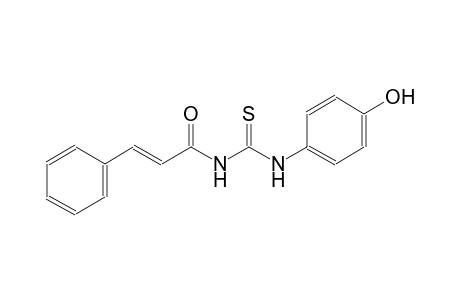 N-(4-hydroxyphenyl)-N'-[(2E)-3-phenyl-2-propenoyl]thiourea