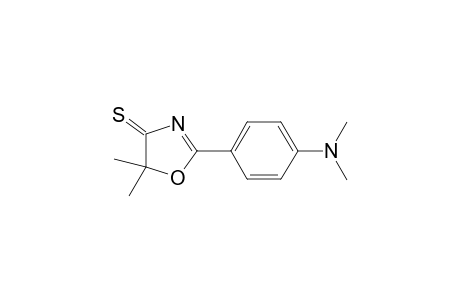 2-(4-dimethylaminophenyl)-5,5-dimethyl-1,3-oxazole-4-thione