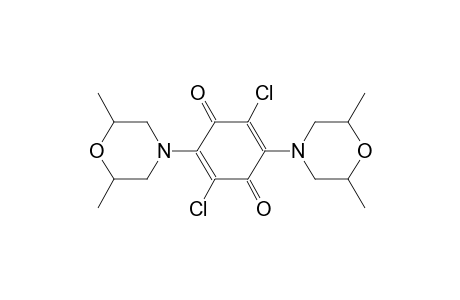 2,5-bis(chloranyl)-3,6-bis(2,6-dimethylmorpholin-4-yl)cyclohexa-2,5-diene-1,4-dione