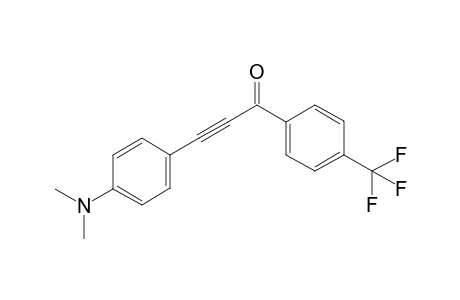 3-(4-(Dimethylamino)phenyl)-1-(4-trifluoromethyl)phenylprop-2-yn-1-one