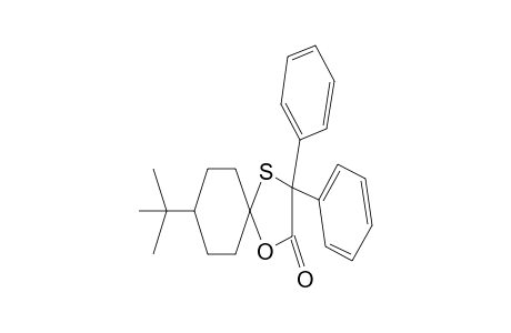 8-tert-butyl-2,2-di(phenyl)-4-oxa-1-thiaspiro[4.5]decan-3-one
