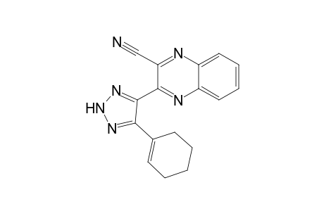 3-[5-(Cyclohex-1-enyl)-2H-1,2,3-triazol-4-yl)quinoxaline-2-carbonitrile