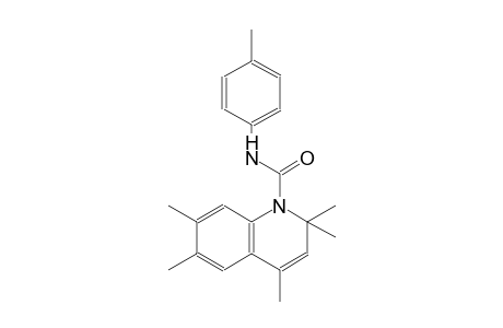 2,2,4,6,7-pentamethyl-N-(4-methylphenyl)-1(2H)-quinolinecarboxamide