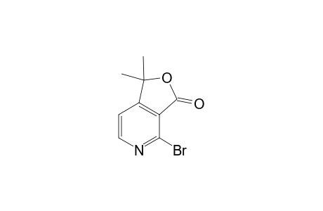 4-Bromo-1,1-dimethyl-3-oxo-1,3-dihydrofurao[3,4-c]pyridne