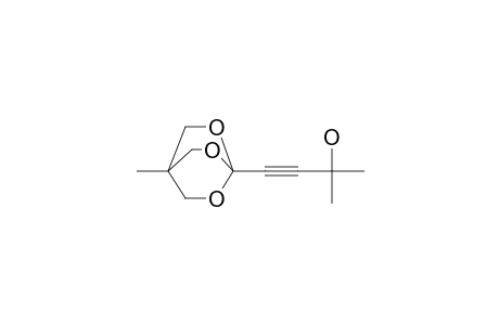2-methyl-4-(1-methyl-3,5,8-trioxabicyclo[2.2.2]octan-4-yl)but-3-yn-2-ol