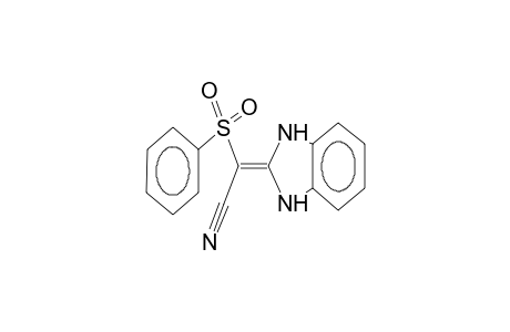 2-phenylsulfonyl(cyano)methylene-2,3-dihydrobenzimidazole