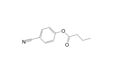 Butyric acid, ester with p-hydroxybenzonitrile