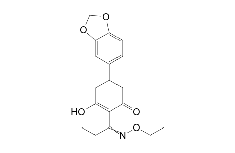 2-Cyclohexen-1-one, 5-(1,3-benzodioxol-5-yl)-2-[1-(ethoxyimino)propyl]-3-hydroxy-