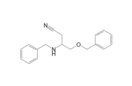 3-Benzylamino-4-benzyloxy-butyronitrile