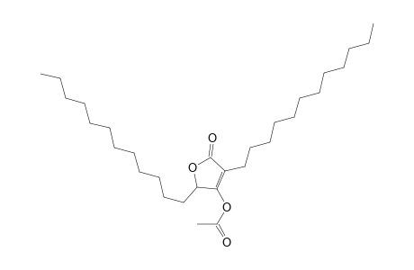 2(5H)-Furanone, 4-(acetyloxy)-3,5-didodecyl-