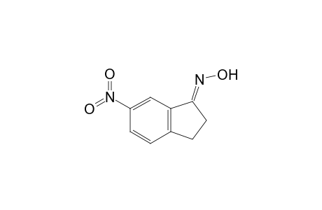 trans-6-Nitroindan-1-one oxime
