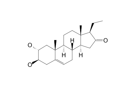 DYSCUSIN-B;2,3-DIHYDROXY-16-OXO-PREGN-5(6)-EN