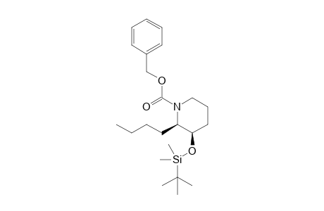 (R,R)-1-(Benzyloxycarbonyl)-3-tert-butyldimethylsilyloxy-2-butylpiperidine