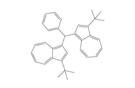1-tert-Butyl-3-[(3-tert-butylazulen-1-yl)-phenyl-methyl]azulene