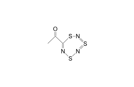 7-Acetyl-1,3,5,2,4,6-trithiatriazepine