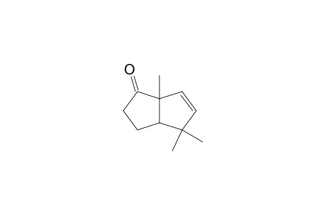 1,6,6-Trimethylbicyclo(3.3.0)oct-7-en-2-one