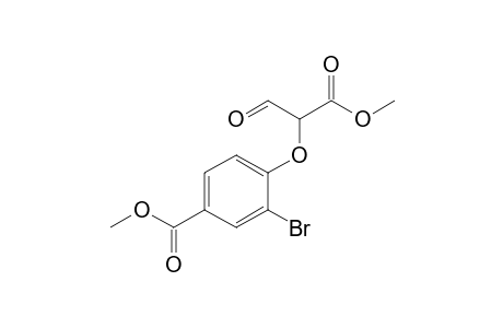 Methyl 3-bromo-4-(1-formyl-2-methoxy-2-oxoethoxy)benzoate