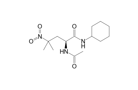 2-Acetamido-N-cyclohexyl-4-methyl-4-nitro-pentanamide