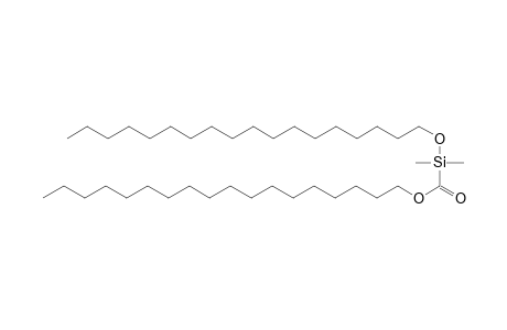 Silanecarboxylic acid, 1,1-dimethyl-1-(octadecyloxy)-, octadecyl ester