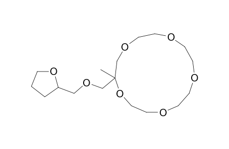 2-Methyl-2-[[(2-tetrahydrofuranylmethyl)oxy]methyl]-15-crown-5