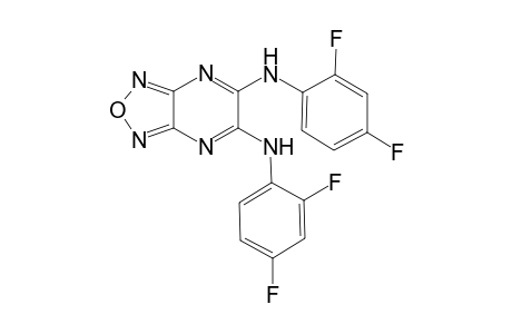 Furazano[3,4-b]pyrazine-5,6-diamine, N,N'-di(2,4-difluorophenyl)-