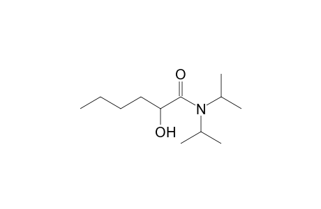 2-Hydroxy-N,N-di(propan-2-yl)hexanamide