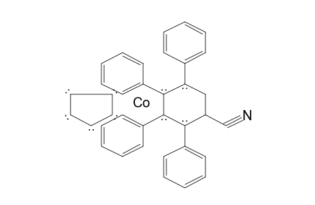 Cobalt, cyclopentadienyl-1,2,3,4-tetraphenyl-6-cyanocyclohexa-1,3-diene