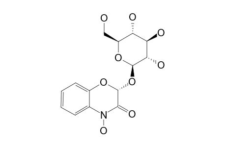 (2R)-2-O-BETA-D-GLUCOPYRANOSYL-4-HYDROXY-2H-1,4-BENZOXAZIN-3(4H)-ONE;DIBOA-GLC