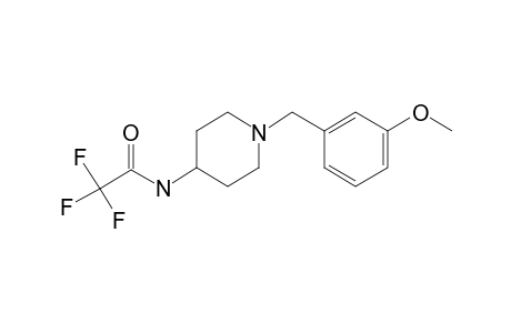 1-(3-Methoxybenzyl)-4-piperidinamine, N-trifluoroacetyl-