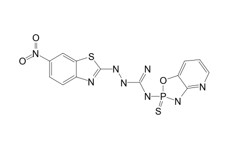 N-(6-NITRO-1,3-BENZOTHIAZOL-2-YL)-N'-(2-THIOXO-2,3-DIHYDRO-2-LAMBDA(5)-PYRIDO-[2,3-D]-[1,3,2]-OXAZA-PHOSPHOL-2-YL)-GUANIDINE