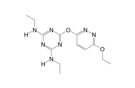 1,3,5-triazine-2,4-diamine, 6-[(6-ethoxy-3-pyridazinyl)oxy]-N~2~,N~4~-diethyl-