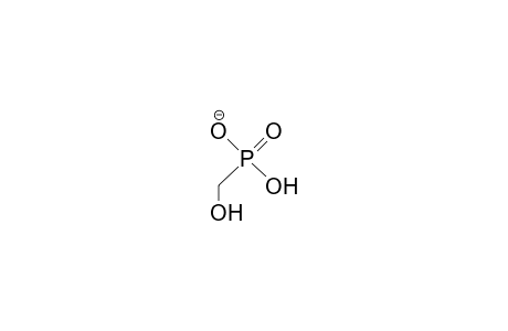 1-Hydroxymethyl-phosphonic acid, monoanion