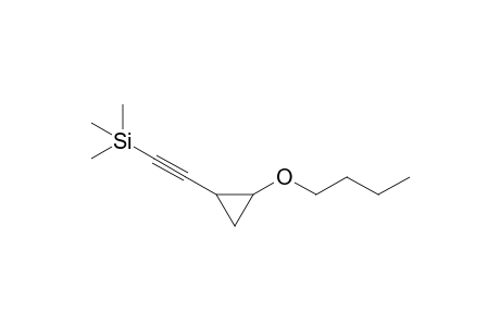 (E)-1-[2-(Trimethylsilyl)ethynyl]-2-butoxycyclopropane
