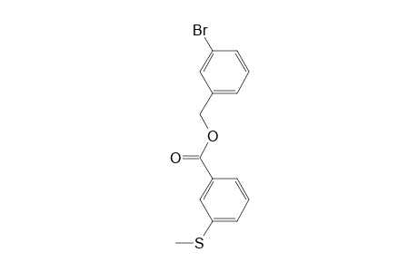 3-(Methylthio)benzoic acid, 3-bromobenzyl ester