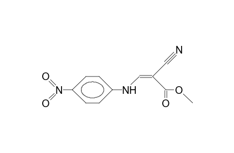 3Z-(4-Nitro-anilino)-2-cyano-propenoic acid, methyl ester