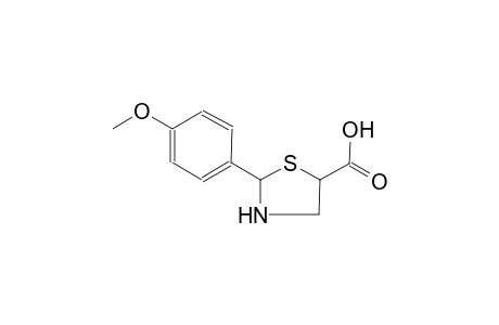 5-thiazolidinecarboxylic acid, 2-(4-methoxyphenyl)-
