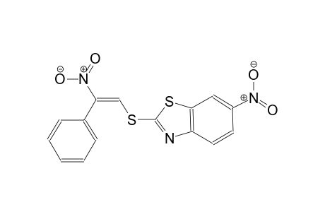 6-Nitro-1,3-benzothiazol-2-yl (E)-2-nitro-2-phenylethenyl sulfide