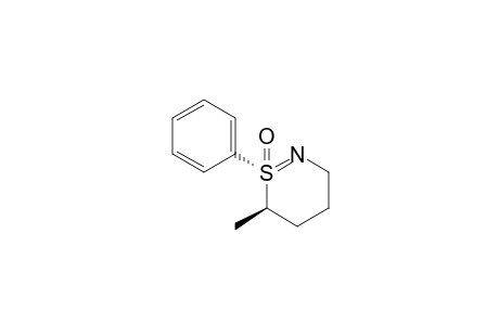 (+)-(1S,6R)-6-Methyl-1-phenyl-3,4,5,6-tetrahydro[1,2]thiazin-1-oxide