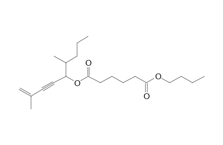 Adipic acid, butyl 2,6-dimethylnon-1-en-3-yn-5-yl ester