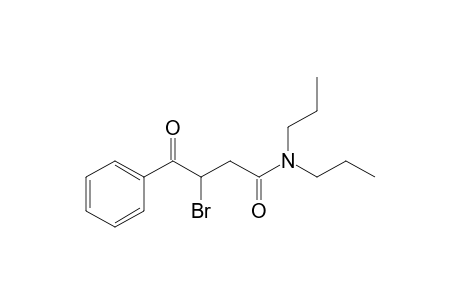 3-bromo-4-oxo-4-phenyl-N,N-dipropylbutanamide