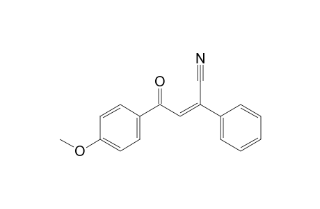 (Z)-4-keto-4-(4-methoxyphenyl)-2-phenyl-but-2-enenitrile