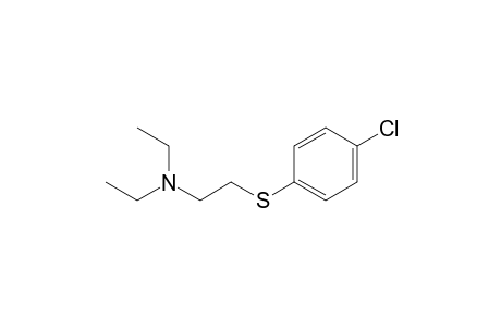 Ethanamine, 2-[(4-chlorophenyl)thio]-N,N-diethyl-