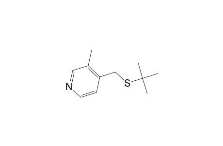 Pyridine, 4-[(tert-butylthio)methyl]-3-methyl-