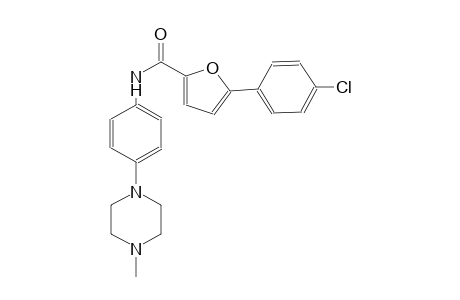 5-(4-chlorophenyl)-N-[4-(4-methyl-1-piperazinyl)phenyl]-2-furamide