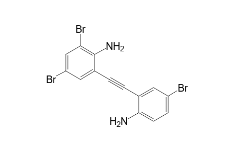 2-[(2-Amino-5-bromophenyl)ethynyl]-4,6-dibromophenylamine